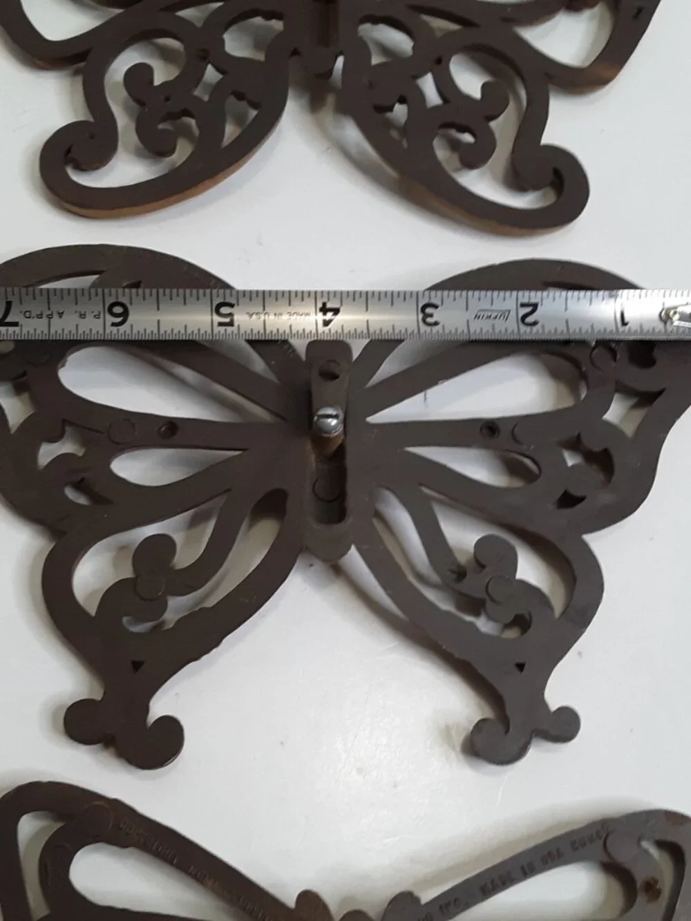 Vintage HOMCO Butterfly Wall Hangings Mid Century Modern Art Decor